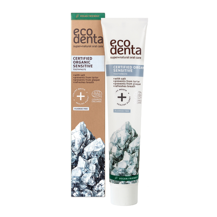 ECODENTA su druska dantų pasta, 75 ml