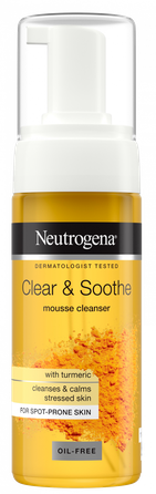 NEUTROGENA Clear&Soothe valomosios putos, 150 ml
