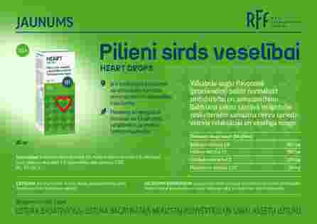 RFF  Heart Health  lašai, 40 ml