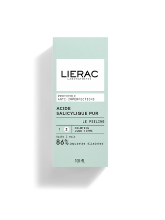 LIERAC Anti-Blemish Protocol The Peeling odos netobulumų gydymas, 100 ml