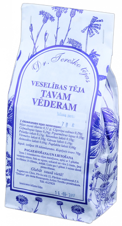 DR.TEREŠKO virškinimo sistemos veiklai ir žarnyno komfortui palaikyti biri arbata, 70 g