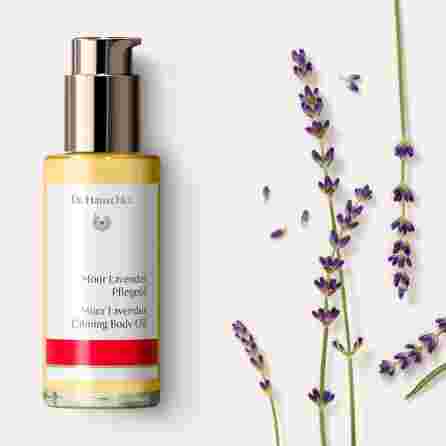 DR.HAUSCHKA Moor Lavender Calming kūno aliejus, 75 ml