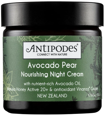 ANTIPODES AVOCADO PEAR maitinamasis naktinis veido kremas, 60 ml