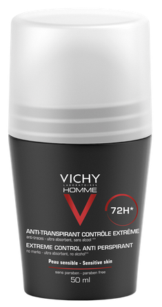 VICHY Homme 72 h Extreme antiperspirantas, 50 ml