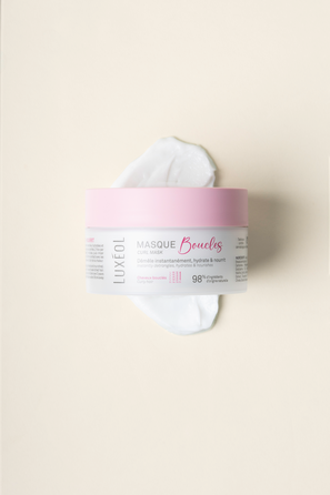 LUXEOL garbanotiems plaukams plaukų kaukė, 200 ml