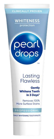 PEARL DROPS Lasting Flawless balinanti dantų pasta, 75 ml