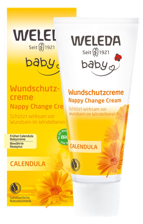 WELEDA Baby Calendula kremas kūdikių vystyklų sričiai, 75 ml