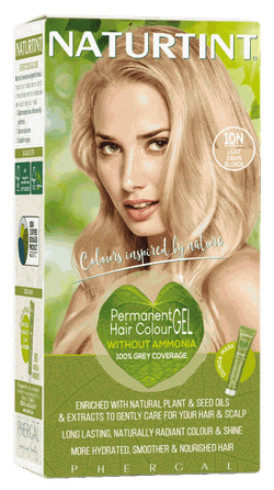 NATURTINT Light Dawn Blonde 10N ilgalaikiai, be amoniako, plaukų dažai, 1 vnt.