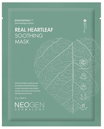 NEOGEN Dermalogy Real Heartleaf  veido kaukė, 37 g