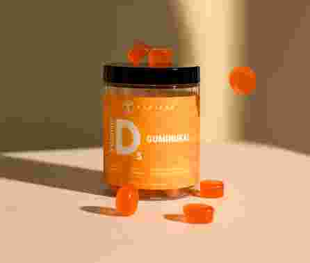 SAPIENS Vitaminas D  guminukai, 60 vnt.