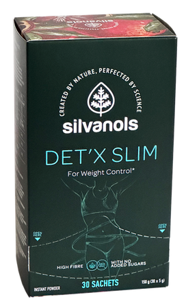 SILVANOLS Det'x Slim  paketėliai, 30 vnt.