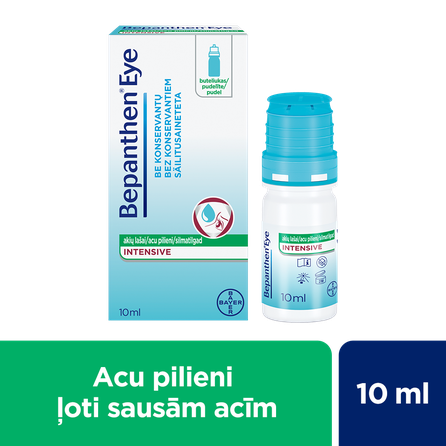 BEPANTHEN Eye Intensive akių lašai, 10 ml