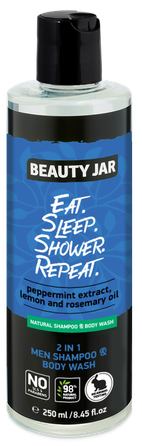 BEAUTY JAR E.S.S.R. šampūnas/dušo želė, 250 ml