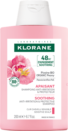 KLORANE  With Organic Peony šampūnas, 200 ml
