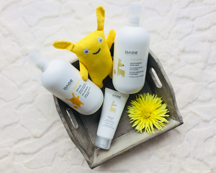 BABE Gentle, kūdikiams ir vaikams dušo gelis, 500 ml