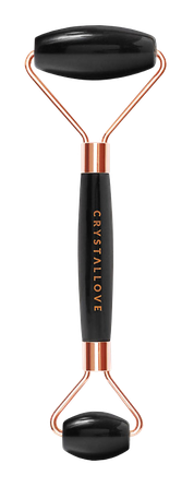 CRYSTALLOVE Black Obsidian masažo volelis, 1 vnt.