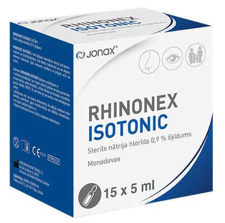 JONAX Rhinonex izotoninis  skystis, 15 vnt.