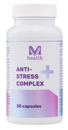 MV HEALTH Anti-Stress Complex kapsulės, 30 vnt.