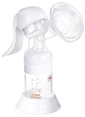 CANPOL BABIES Basic rankinis rankinė pieno pompa,