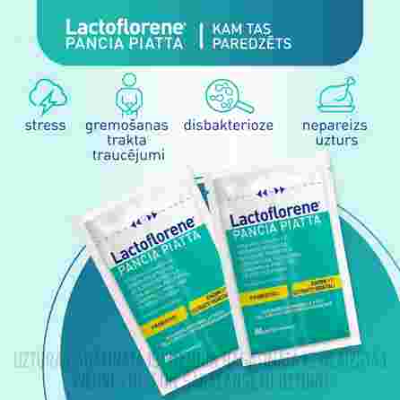 LACTOFLORENE PANCIA PIATTA milteliai, 20 vnt.