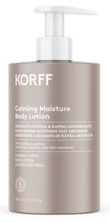 KORFF Calming Moisture kūno losjonas, 400 ml