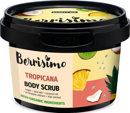 BEAUTY JAR Berrisimo Tropicana šveitiklis, 350 g