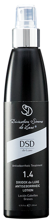 DSD DE LUXE Dixidox 1.4 riebiai galvos odos priežiūrai, losjonas, 200 ml
