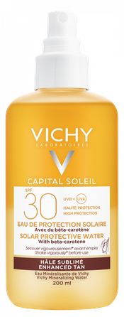 VICHY Ideal Soleil Bronzing SPF30 purškiama apsauga nuo saulės, 200 ml