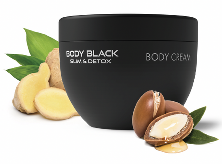 MAVEX Body Black kūno kremas, 250 ml