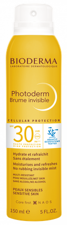 BIODERMA Photoderm Brume Invisible SPF 30+ apsauginė veido ir kūno apsauginis kremas nuo saulės, 150 ml
