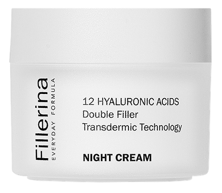FILLERINA  Everyday Formula Night, Grade 4 veido kremas, 50 ml