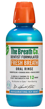 THE BREATH CO Icy Mint burnos skalavimo skystis, 500 ml