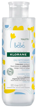 KLORANE Bebe No-Rinse micelinis vanduo, 500 ml