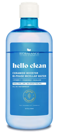 BIOBALANCE Hello Clean micelinis vanduo, 500 ml