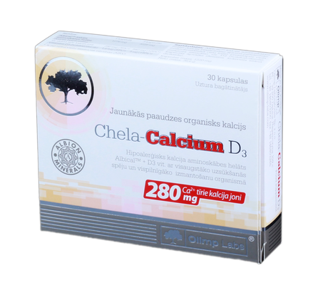 OLIMP LABS Calcium D3 kapsulės, 30 vnt.