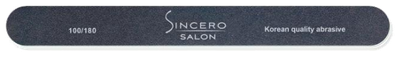 SINCERO SALON profesionali juoda nagų dildė, 1 vnt.