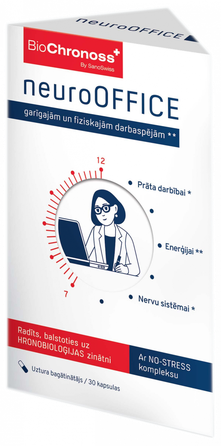 BIOCHRONOSS NeuroOFFICE kapsulės, 30 vnt.
