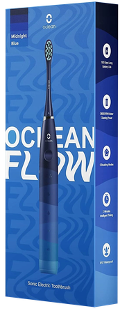 OCLEAN Electric Flow Blue elektrinis dantų šepetėlis, 1 vnt.