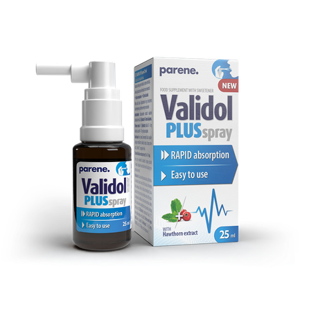 PARENE Validol Plus purškalas, 25 ml