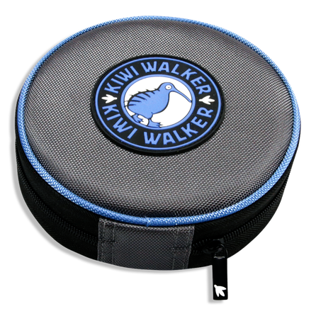 KIWI WALKER sulankstomas dvigubas, mėlynas dubenėlis, 1 vnt.