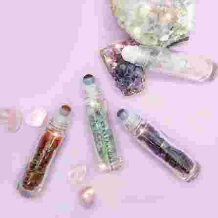 CRYSTALLOVE GuaSha Amethyst rinkinys, 1 vnt.