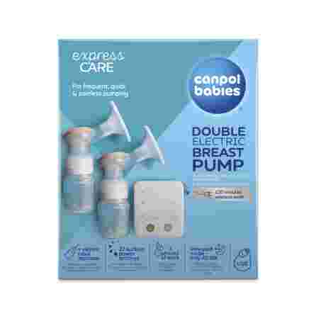CANPOL  CANPOL BABIES dvigubas elektrinis pientraukis su nosies aspiratorium, Expresscare elektrinis pientraukis, 1 vnt.