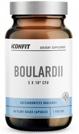 ICONFIT Boulardii kapsulės, 60 vnt.