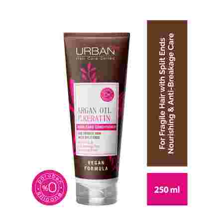 URBAN CARE Argan Oil & Keratin kondicionierius, 250 ml