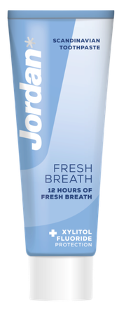 JORDAN Fresh Breath dantų pasta, 75 ml