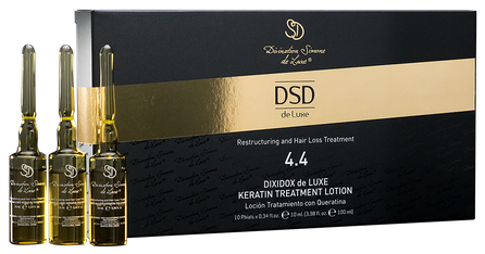 DSD DE LUXE Dixidox 4.4 skatina plaukų augimą ampulės, 10 vnt.