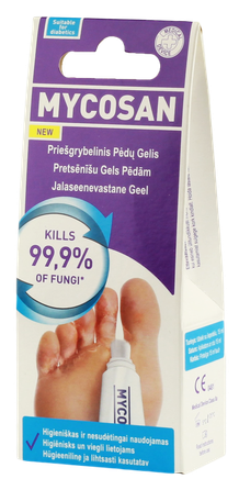 MYCOSAN “Mycosan” Priešgrybelinis pėdų gelis gelis, 15 ml
