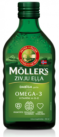 MOLLERS žuvų taukai (natural flavor), 250 ml
