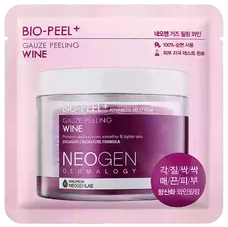NEOGEN Dermalogy Bio-Peel - Wine negyvųjų odos ląstelių šveitiklis, 1 vnt.