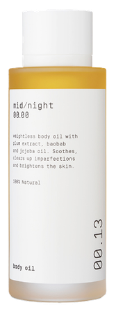 MIDNIGHT 00.13 kūno aliejus, 100 ml